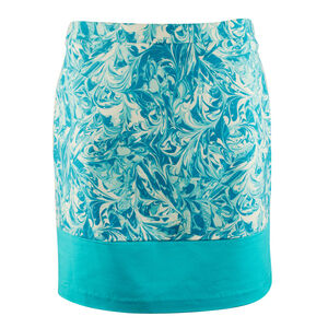NWT Michael Kors Women's Stretch Patterned Mini Skirt Trqs 12 $69.5